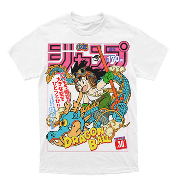 Polera Shonen Jump: Dragon Ball (Goku y Dragon)