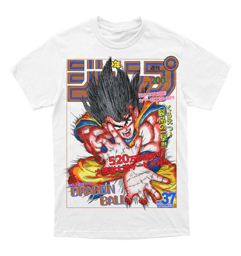 Polera Shonen Jump: Dragon Ball (Goku Kame-hame-ha)