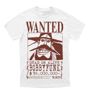 Polera One Piece - Wanted - Bobby Funk