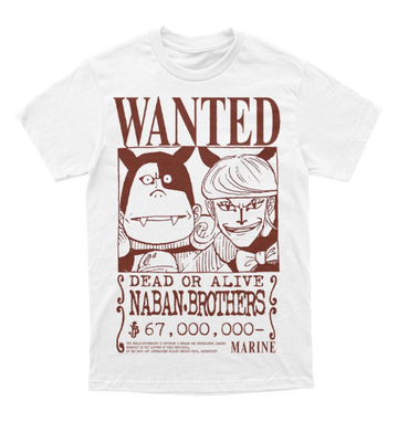 Polera One Piece - Wanted - Naban Brothers