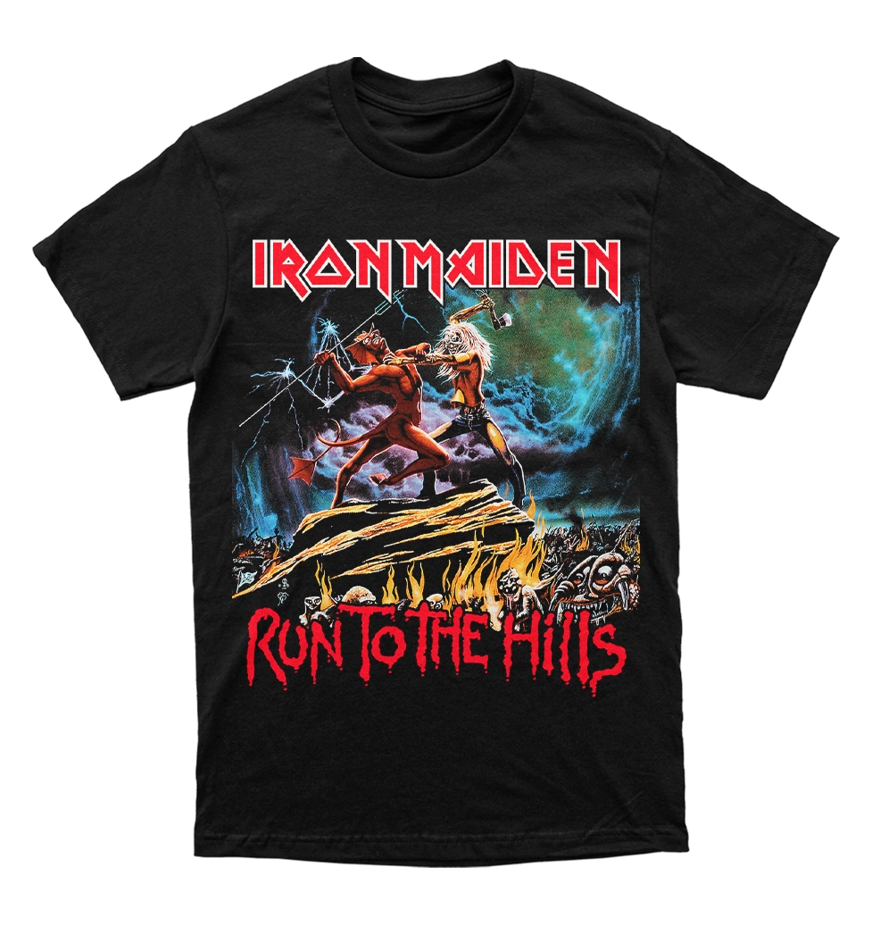 Polera Iron Maiden - Run to the Hills