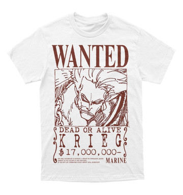 Polera One Piece - Wanted - Krieg