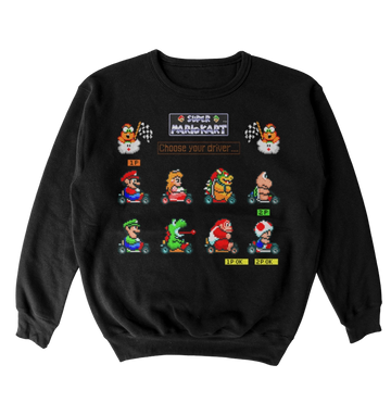Poleron Mario Kart - Character Select