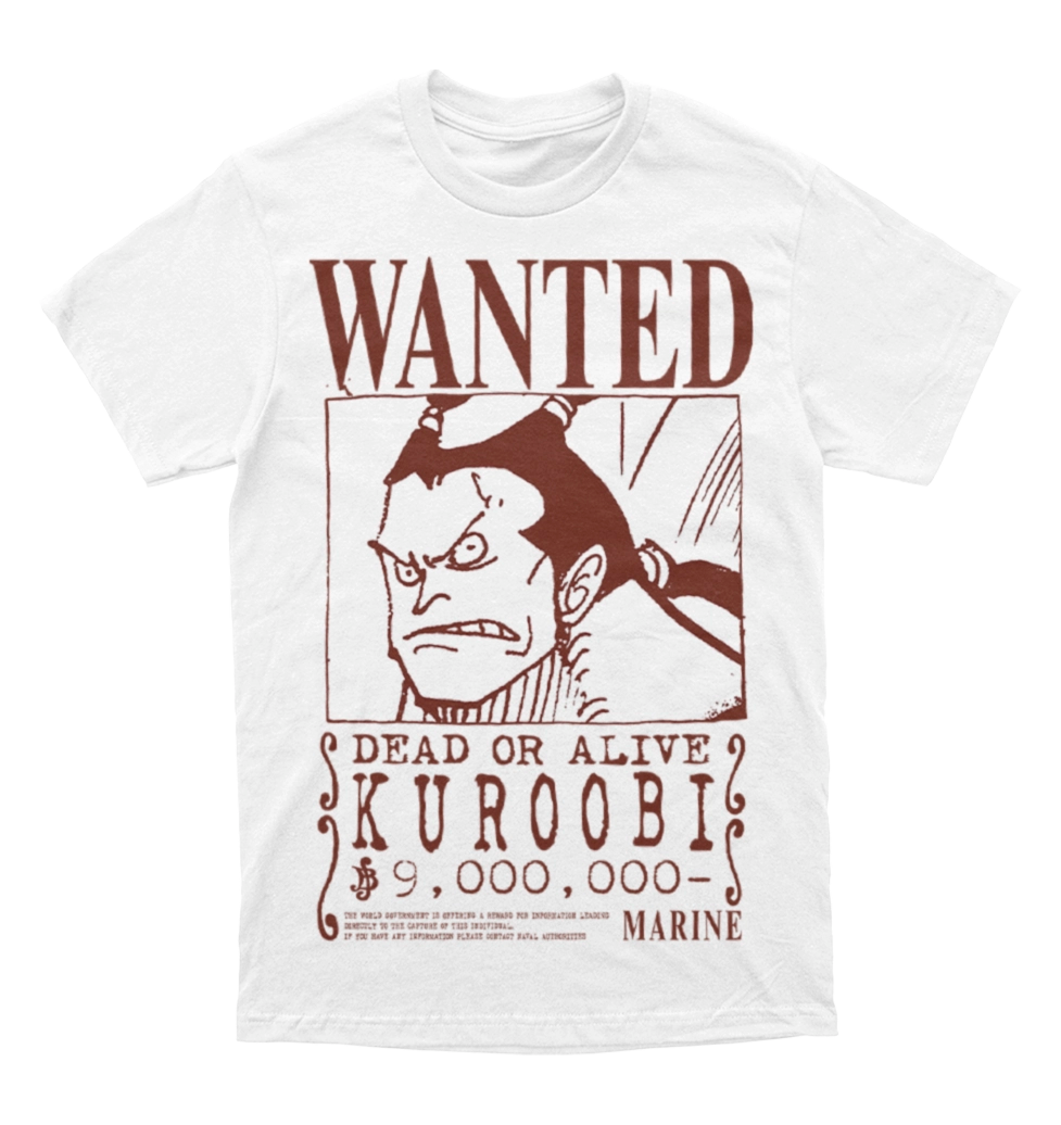 Polera One Piece - Wanted - Kuroobi