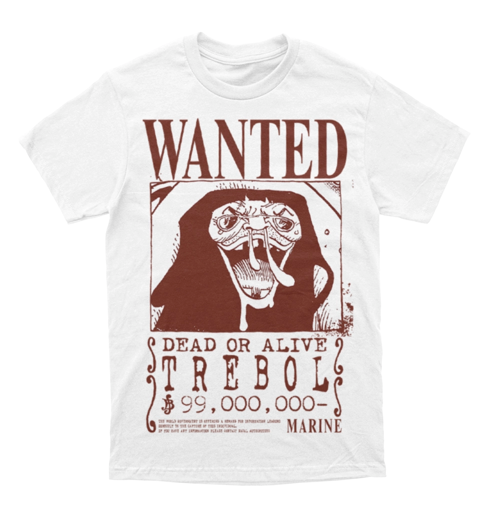 Polera One Piece - Wanted - Trebol