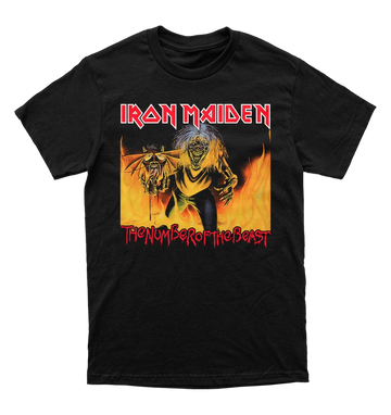Polera Iron Maiden - The Number of the Beast (single)