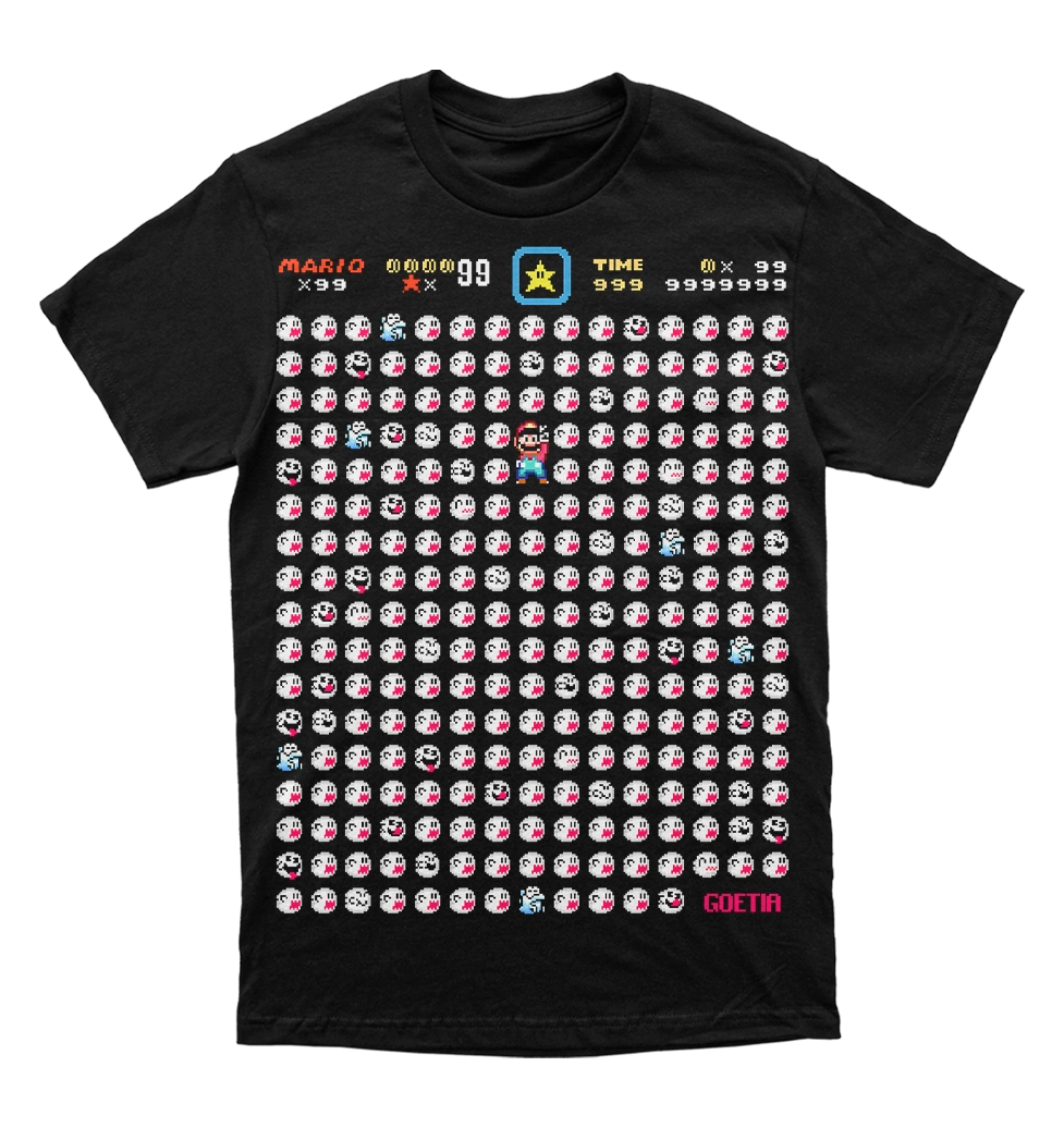 Polera Super Mario World - Boo's