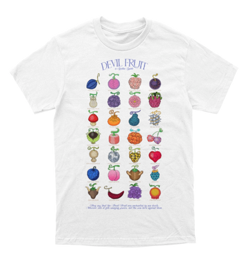 Polera Frutas del diablo (color)
