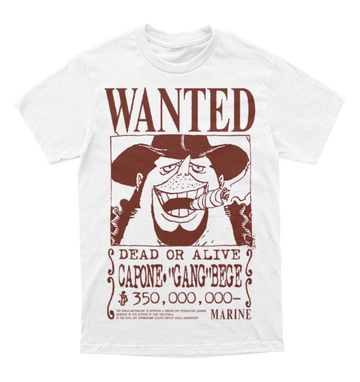 Polera One Piece - Wanted - Capone "Gang" Bege