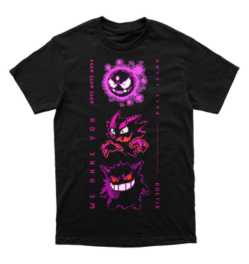 Polera Gastly, Haunter y Gengar