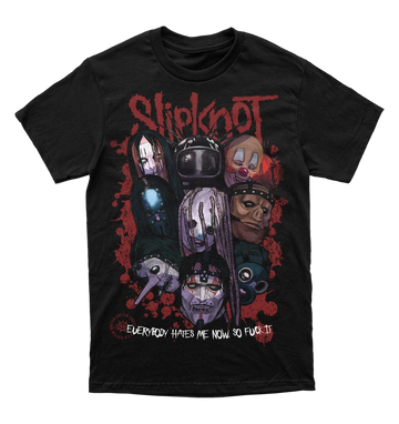 Polera Slipknot (mascaras)