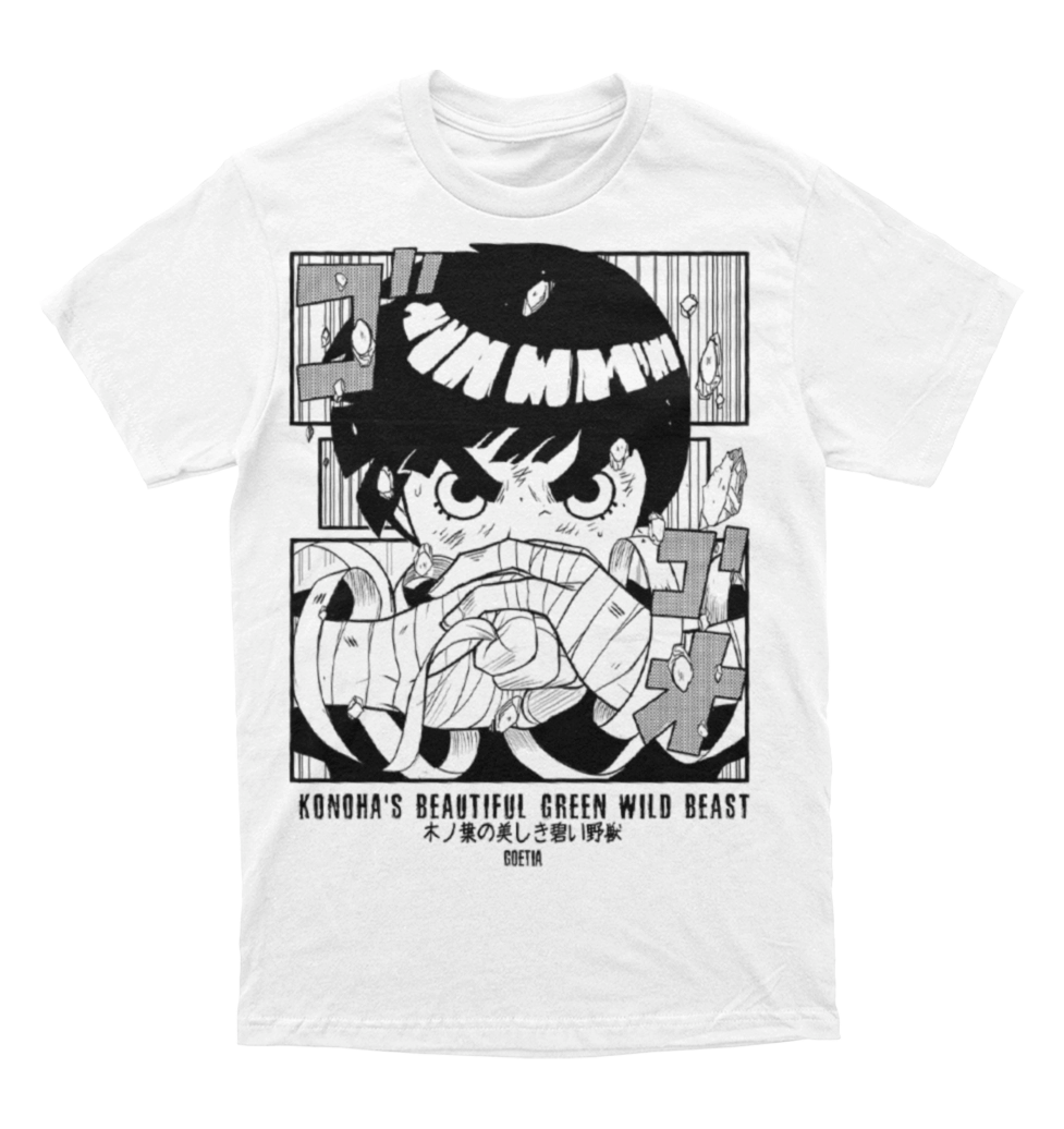 Polera Naruto Rock Lee Anime Chile – Goetia Store
