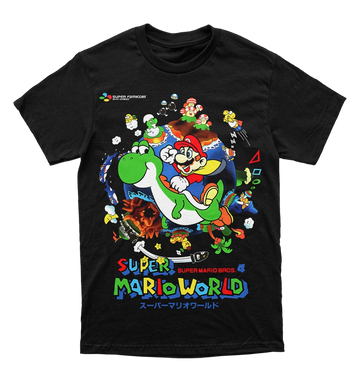 Polera Super Mario World