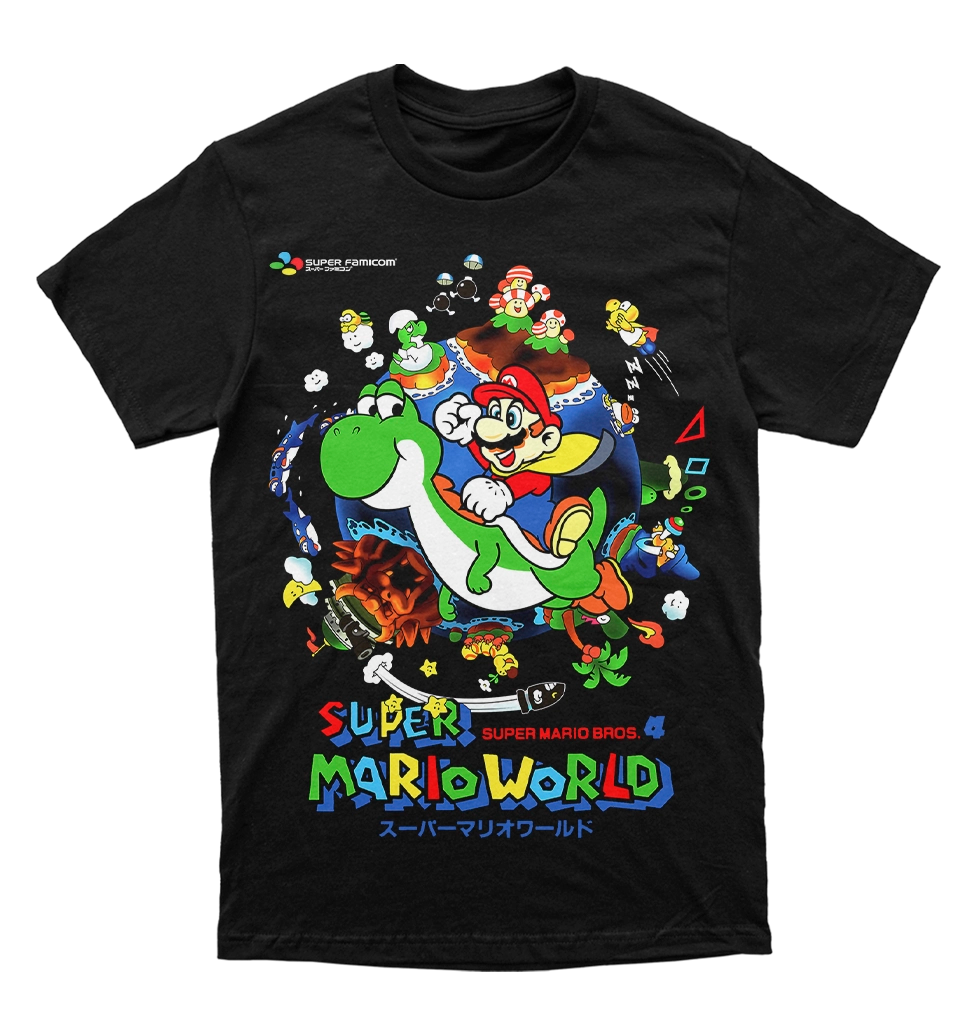 Polera Super Mario World