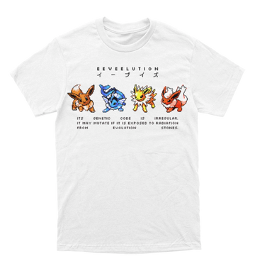 Polera EeveeLutions (pixel)