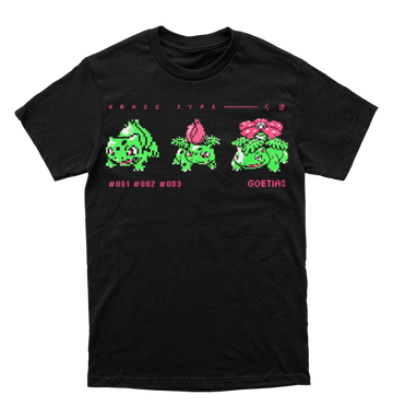 Polera Bulbasaur evolucion