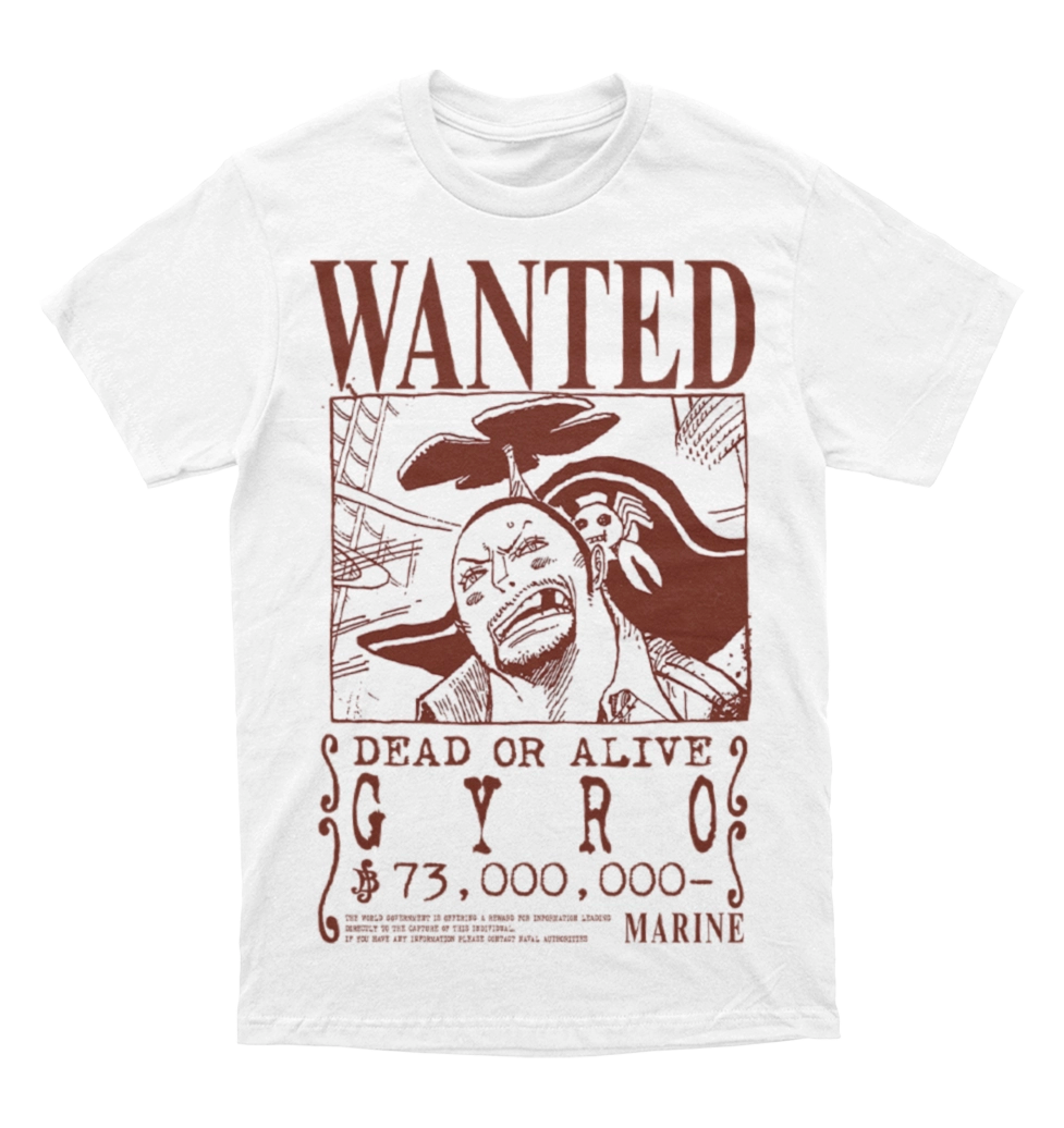Polera One Piece - Wanted - Gyro