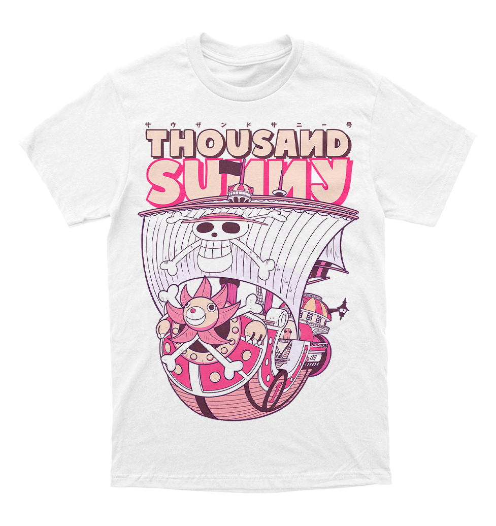 Polera One Piece - Thousand Sunny