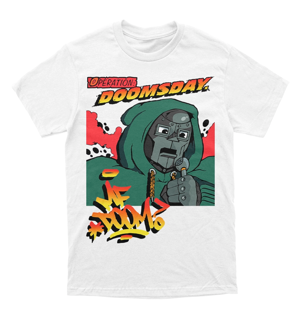 Polera MF DOOM | Operation: Doomsday | Musica | Chile | Hip Hop