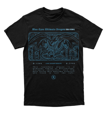 Polera Dragón de Ojos Azules Definitivo