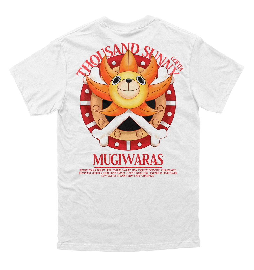 Polera One Piece - Uniforme Mugiwaras - Sunny