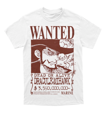 Polera One Piece - Wanted - Dracule Mihawk
