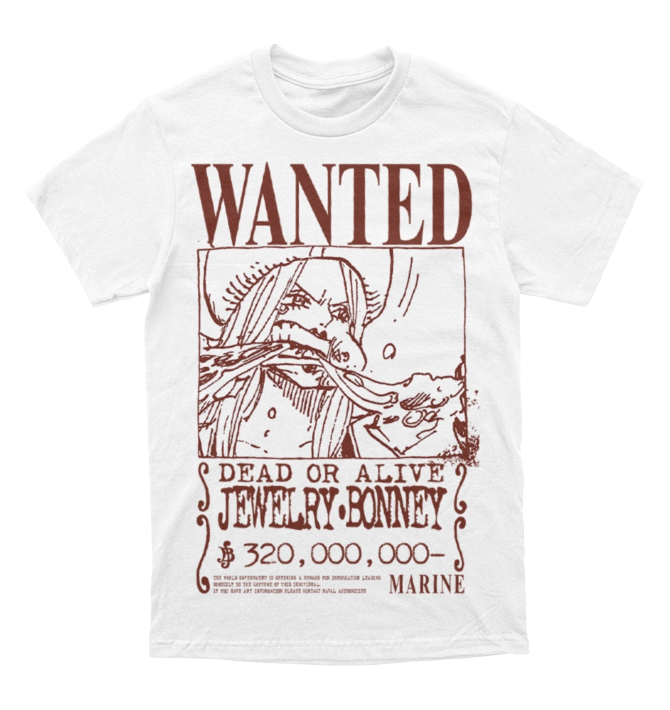 Polera One Piece - Wanted - Jewlery Bonney
