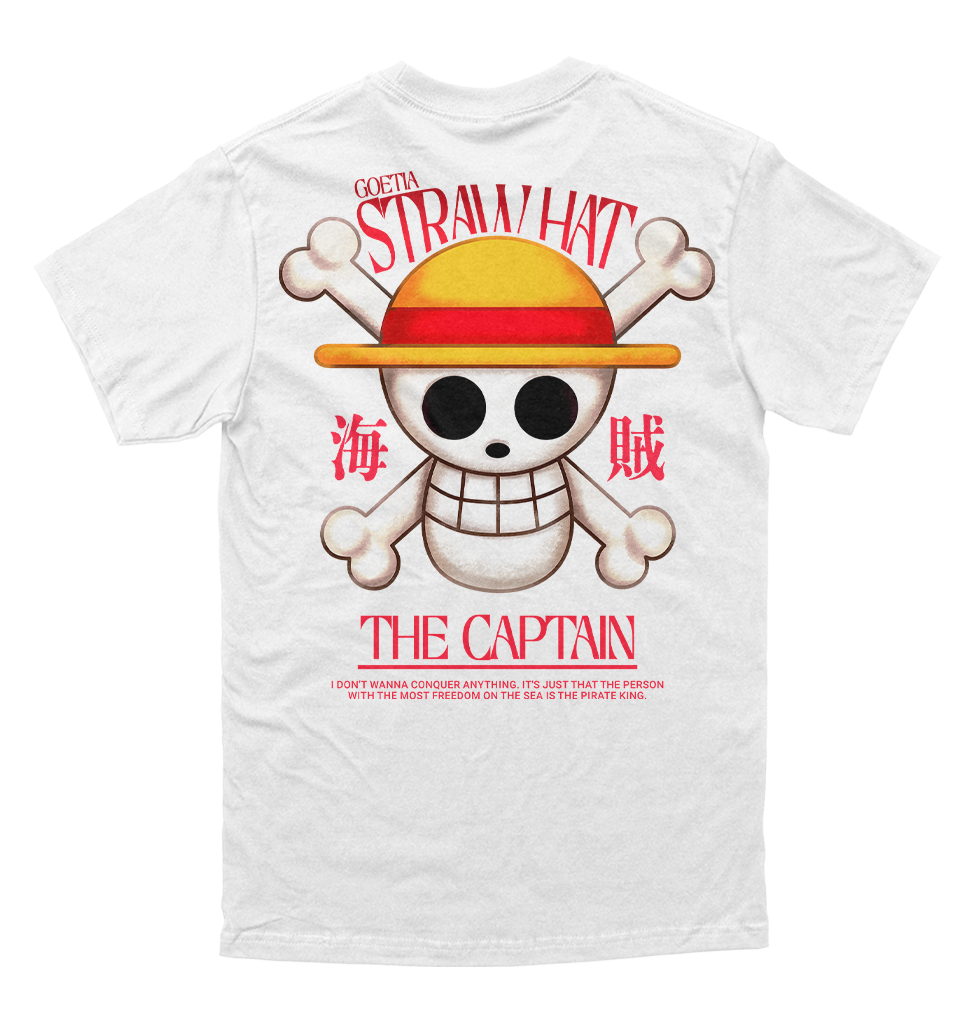 Polera One Piece - Uniforme Mugiwaras - Luffy