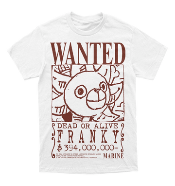 Polera One Piece - Wanted - Franky