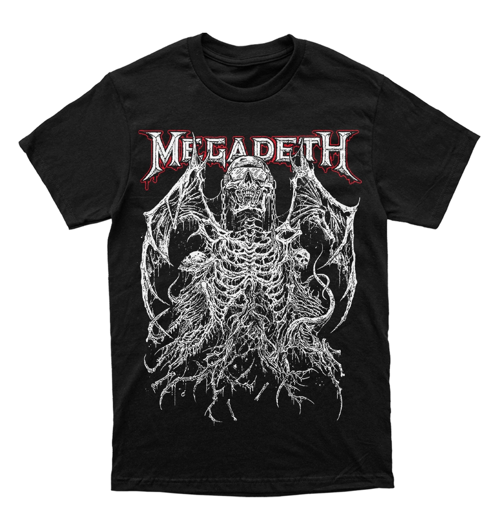 Polera Megadeth | Crush The World Tour 2023 | Musica | Chile