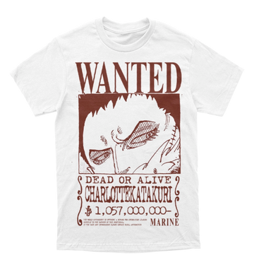 Polera One Piece - Wanted - Charlotte Katakuri