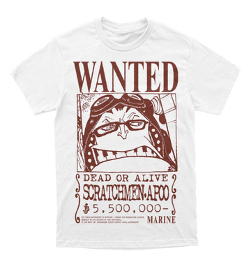Polera One Piece - Wanted - Scratchmen Apoo