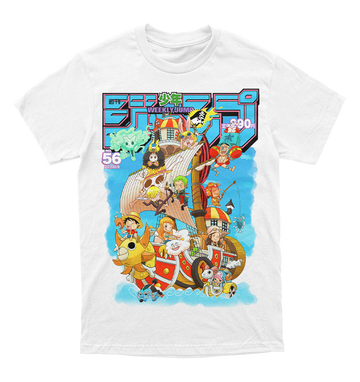 Polera One Piece - Shonen Jump - Mugiwaras - Chibis