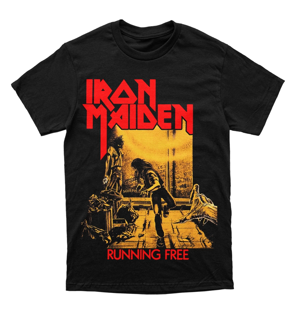 Polera Iron Maiden - Running Free