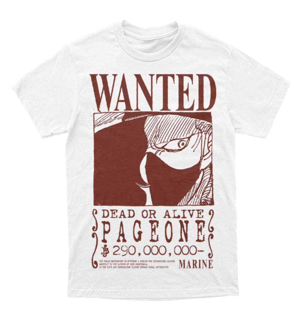 Polera One Piece - Wanted - Page One