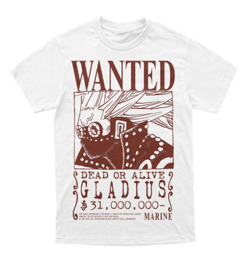 Polera One Piece - Wanted - Gladius