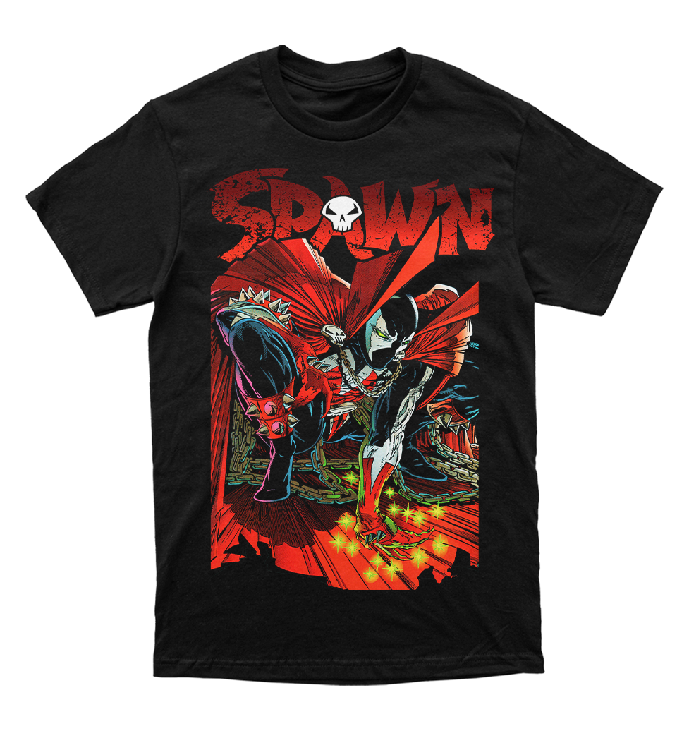 Polera Spawn | SPAWN (Sentado) | Comic | Chile – Goetia Store