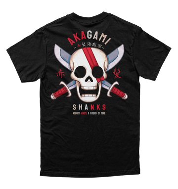 Polera One Piece -  Uniforme Piratas del Pelirrojo