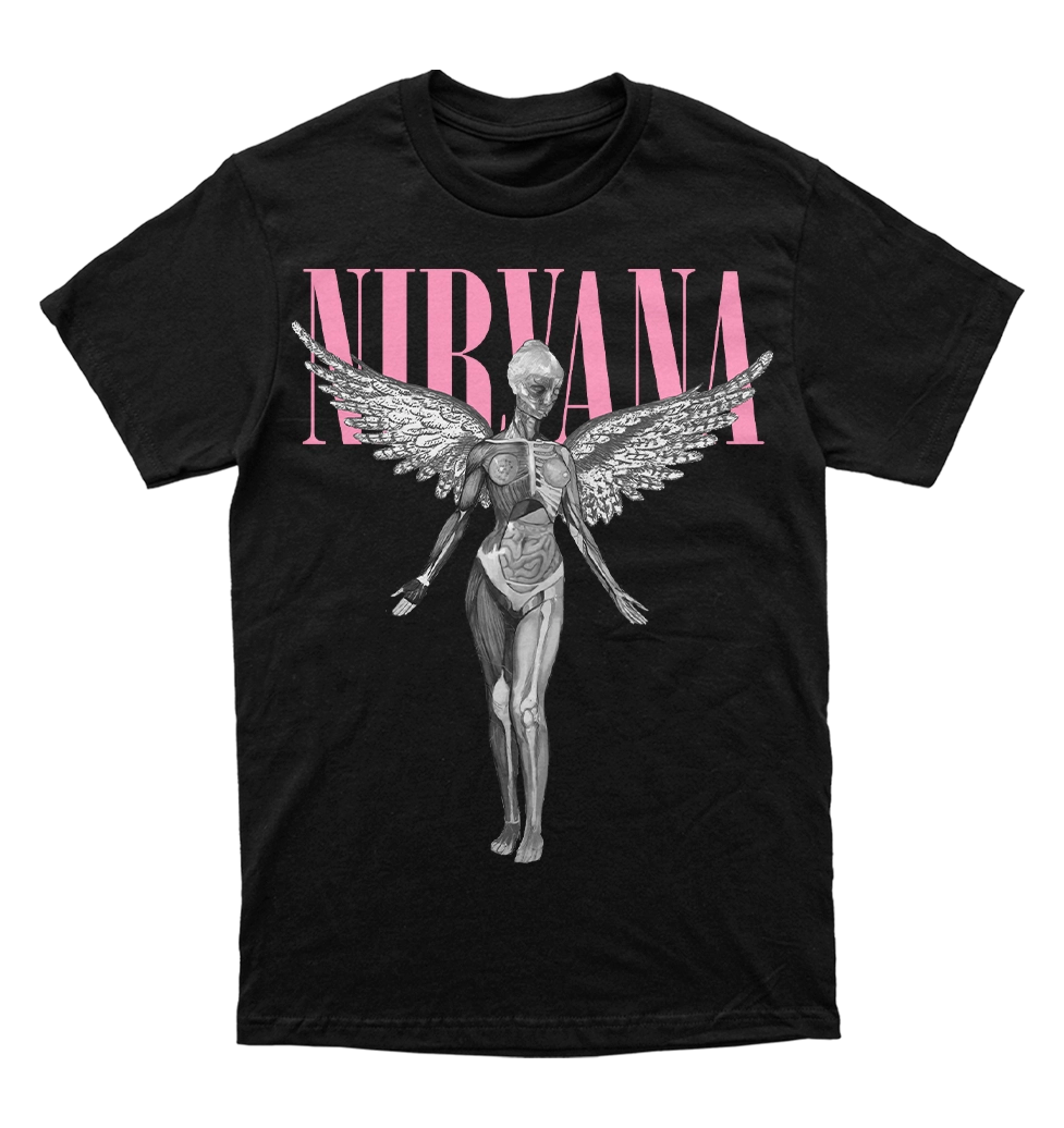 Polera Nirvana - IN UTERO (PINK)