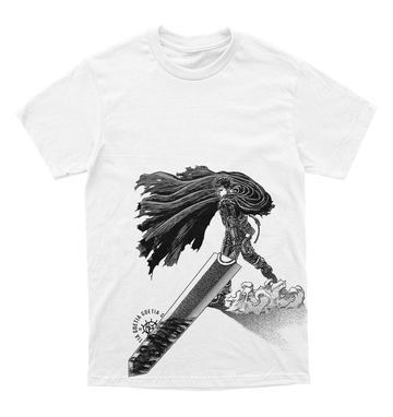 Polera Guts protegiendo a Casca