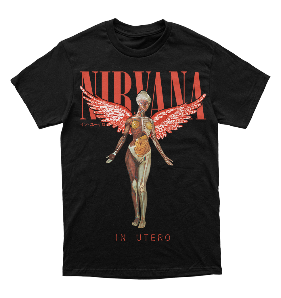 Polera Nirvana - IN UTERO