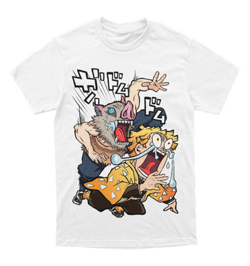 Polera Inosuke y Zenitsu
