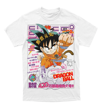 Polera Shonen Jump: Dragon Ball (Goku en su nube)