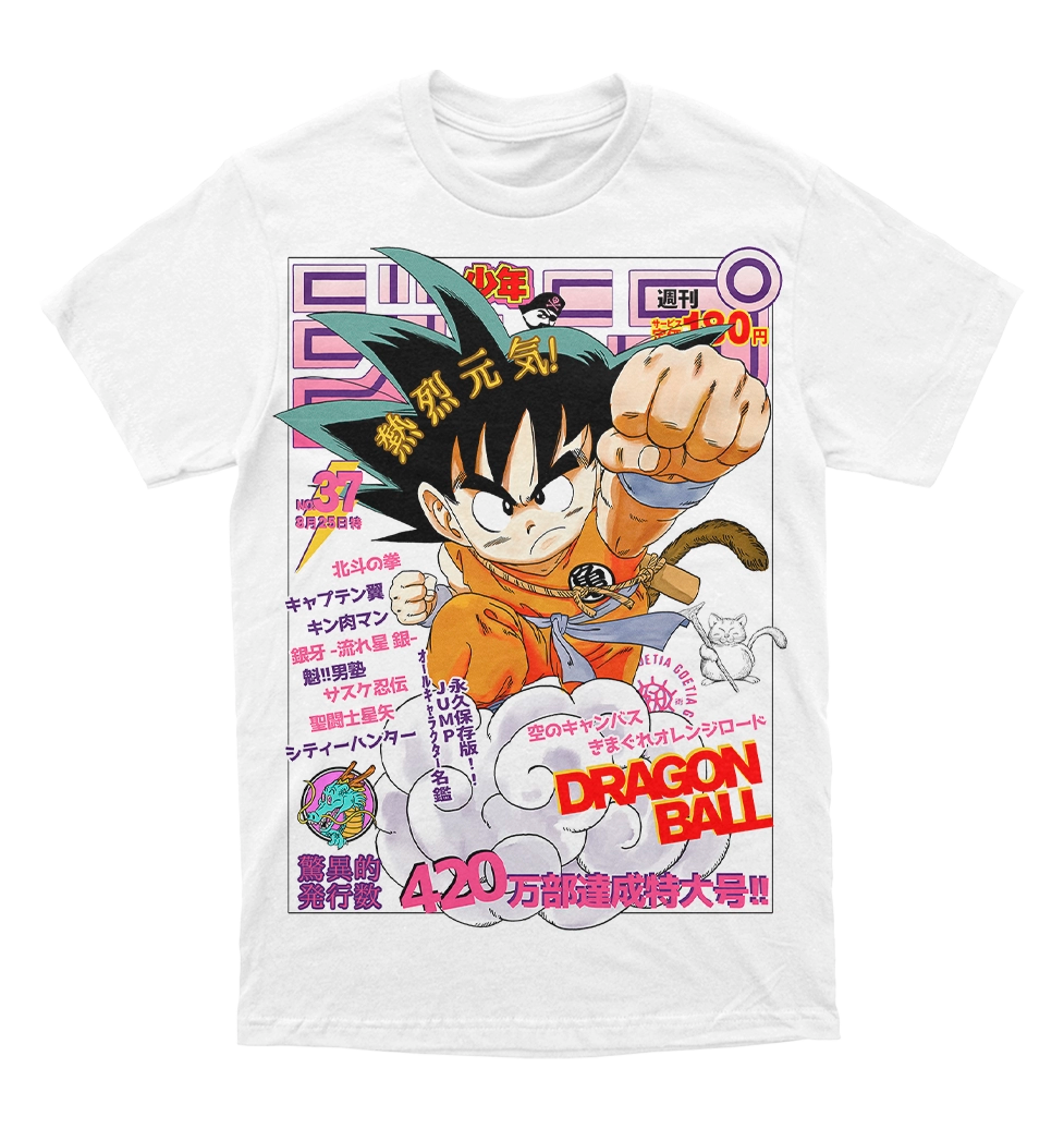 Polera Shonen Jump - Dragon Ball - Goku en su nube