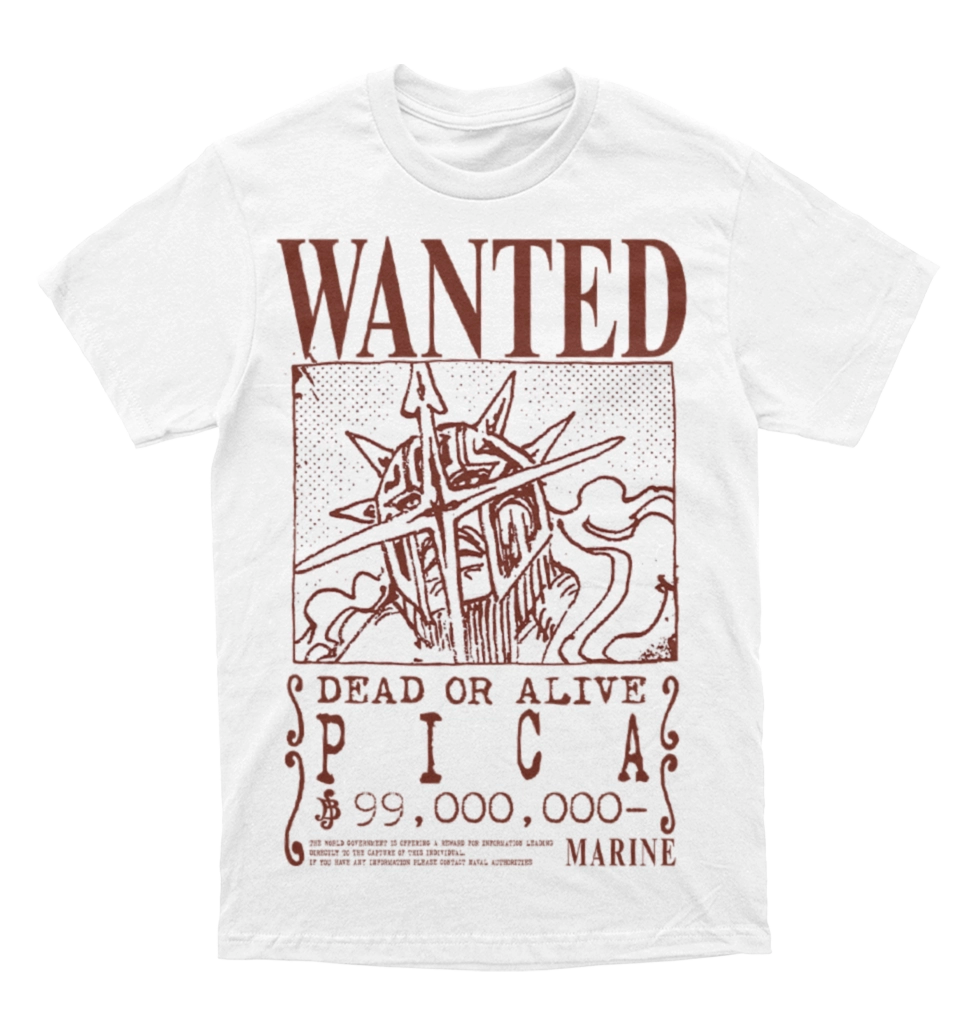 Polera One Piece - Wanted - Pica