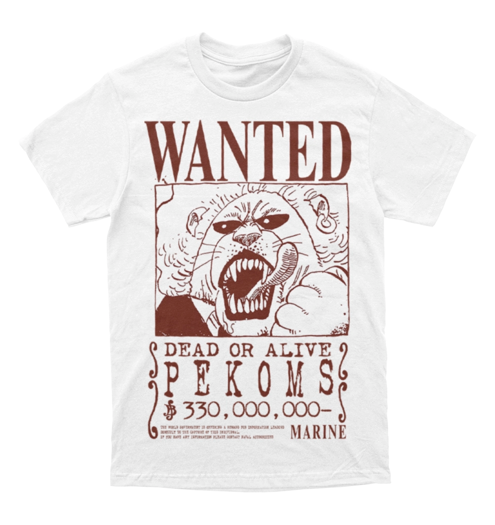 Polera One Piece - Wanted - Pekoms