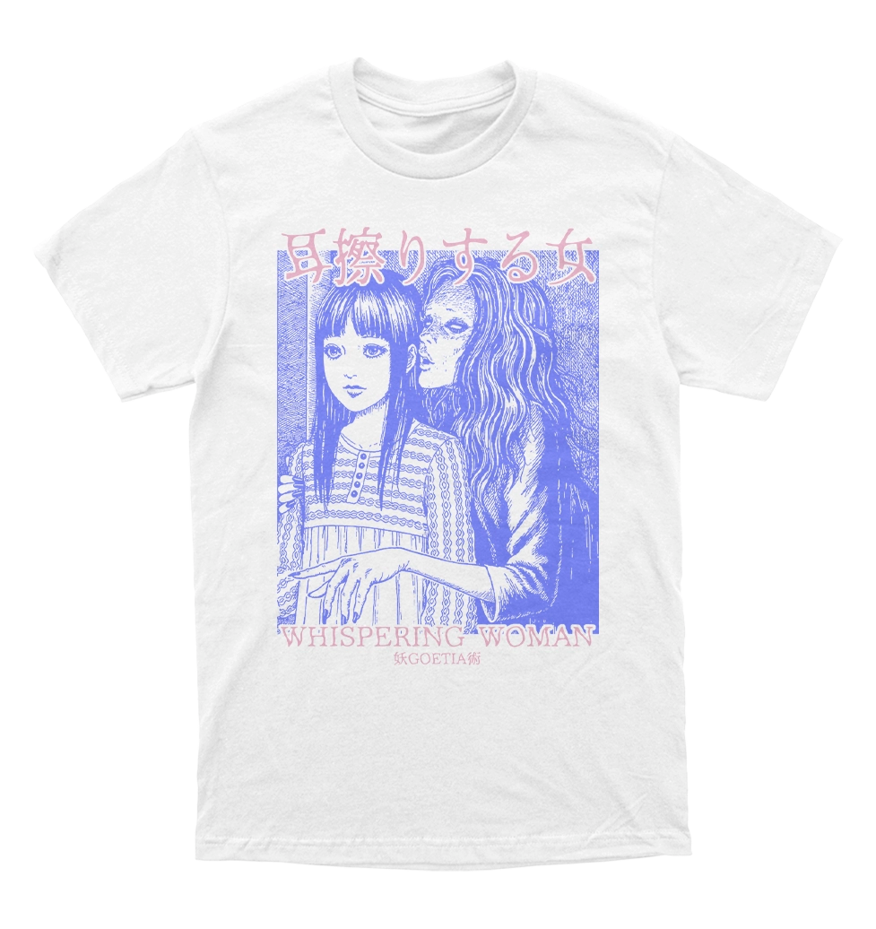 Polera Junji Ito - Whispering Woman