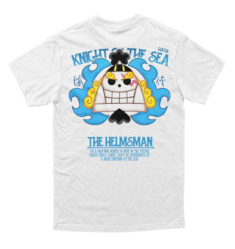 Polera One Piece - Uniforme Mugiwaras - Jinbe