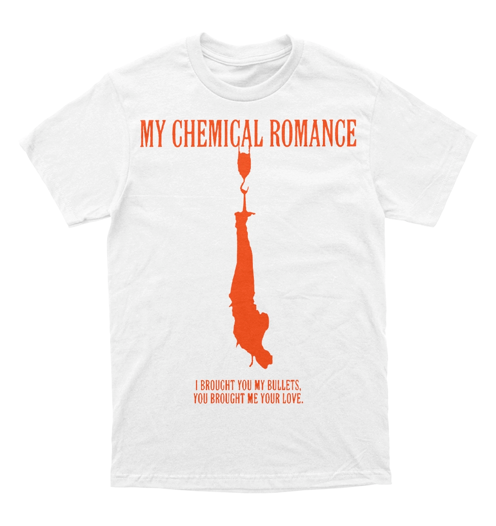 Polera My CHemical Romance - I brought you my bullets, you brought me your love