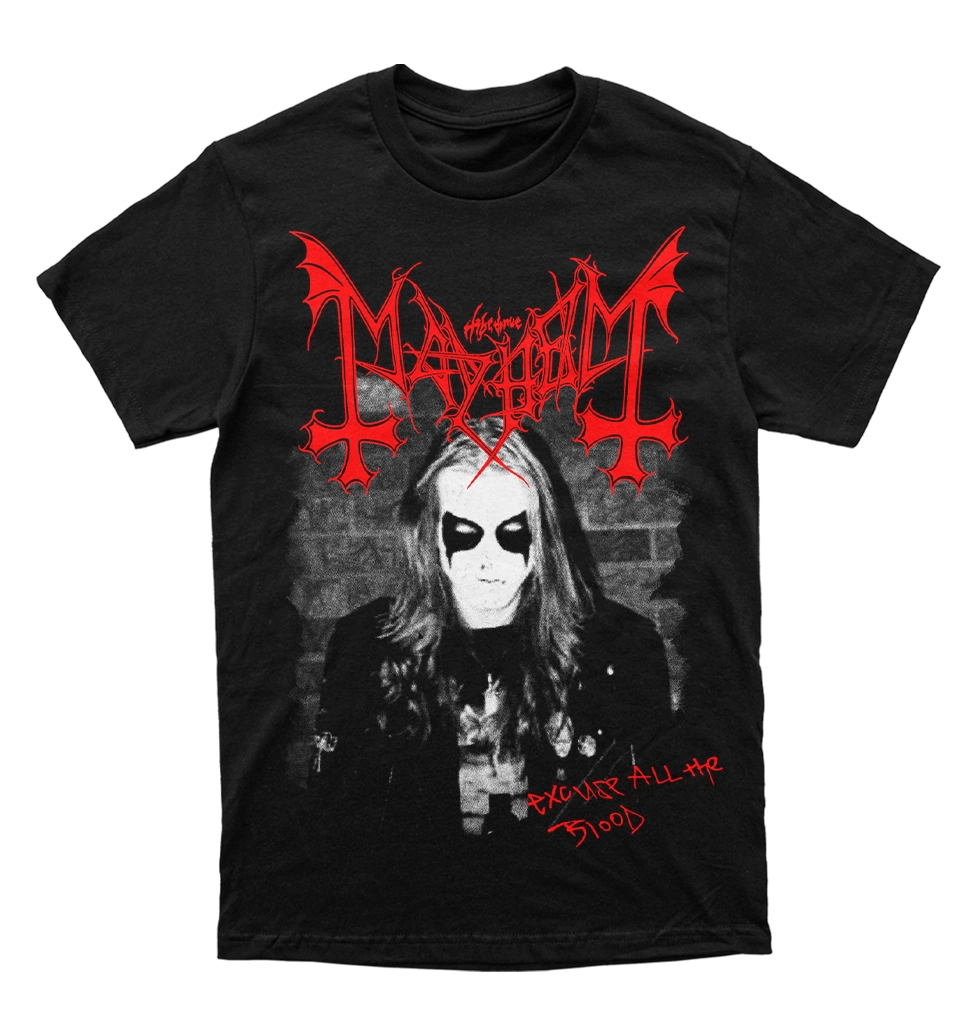 Polera Mayhem - Dead - Excuse all the blood